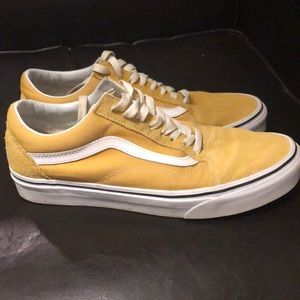 Vans, hard to find yellow suede size 9
